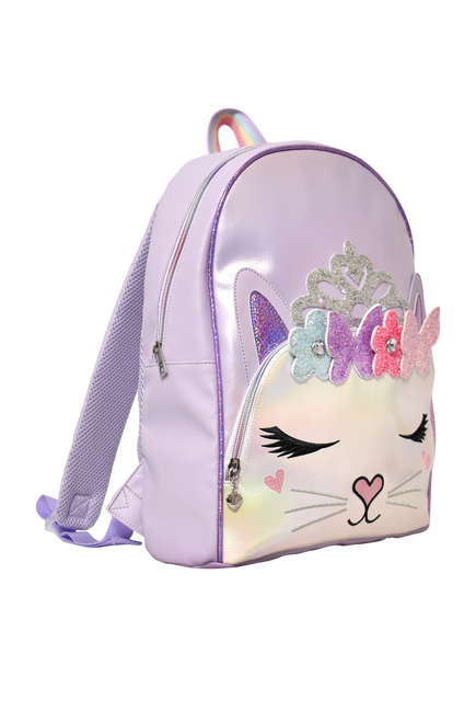حقيبة ظهر بيلا للأطفال بطبعة قطة
